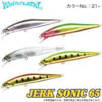 ウォーターランド ジャークソニック 65 (ミノー/ルアー ) 【メール便