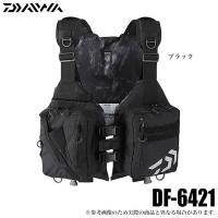 [値下げ]ダイワ DF-6421 フローティングジャケット BK色落ほぼ無 DF-6421 ライトフロートゲームベスト DAIWA(ダイワ