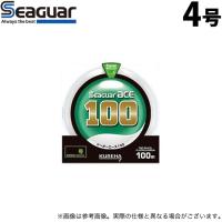 【取り寄せ商品】 クレハ シーガー エース (4号／100m巻) (ハリス・釣糸) /(c) | つり具のマルニシWEB店2nd