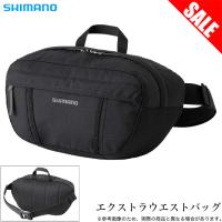 【目玉商品】シマノ BW-001V エクストラウエストバッグ (ブラック：M) フィッシングバッグ /(7) | つり具のマルニシWEB店2nd