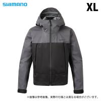 【取り寄せ商品】 シマノ RA-025W (XL／チャコールブラック) ショートレイン ジャケット (フィッシングウェア／2023年春夏モデル) /23SS /(c) | つり具のマルニシWEB店2nd