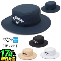 キャロウェイ ゴルフ C24990110 BASIC UV HAT 24 サファリ型ベーシックハット [UPF30、機能スベリ(吸汗速乾)] (メンズ) | F-NET GOLF Yahoo!店