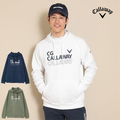 CALLAWAY キャロウェイ ニット セーター 総柄 グレー系 M ゴルフ