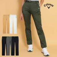 キャロウェイ ゴルフウェア C24226202 8WAY ストレッチ ニット ピケ パンツ[全方向に伸びる素材 撥水性]（レディース） | F-NET GOLF Yahoo!店