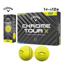 キャロウェイ ゴルフボール 24 CHROME TOUR X トリプル・トラック イエロー ボール 1ダース(12球) | F-NET GOLF Yahoo!店