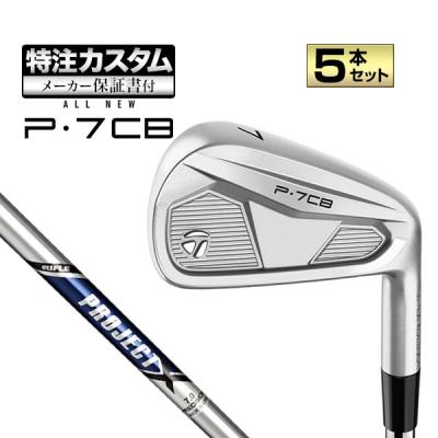 プロジェクトx アイアン（TaylorMade）（シャフト素材：スチール系）の