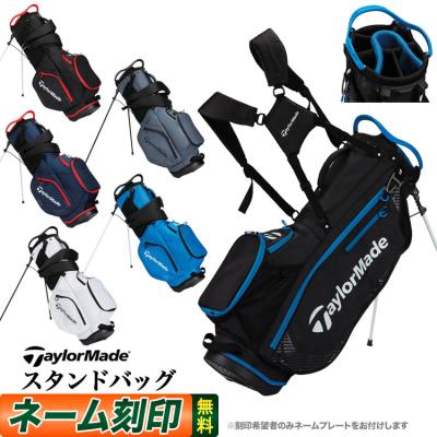 TaylorMade ゴルフキャディバッグ ブラック/ブルー TaylorMade（バッグ ・ ブルー・ネイビー/青色系）のフリマ