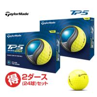 テーラーメイド ゴルフボール TP5 イエロー 2ダース(24球) | F-NET GOLF Yahoo!店
