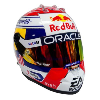 【1/2 ヘルメット】F1 M.フェルスタッペン(レッドブル) フェルスタッペン 別注 シューベルト 1/2スケール 2025年