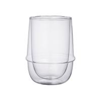 KINTO KRONOS ダブルウォール アイスティーグラス 350ml | コーヒー用品・珈琲器具のFaCoffee
