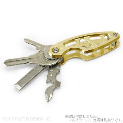 EYE FACTRON 航空機素材のキーオーガナイザー キー ジュラルミン