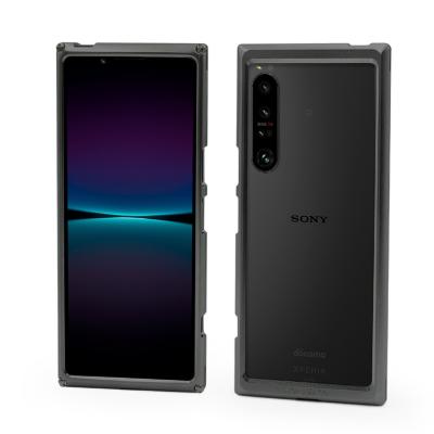AQUOS zero2 超ジュラルミンバンパー シャイニーレッド FACTRON FACTRON、ジュラルミン削り出しの「AQUOS zero2」用メタル
