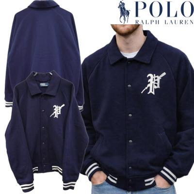 POLO RALPH LAUREN メンズスタジャン（色：ネイビー系）｜コート