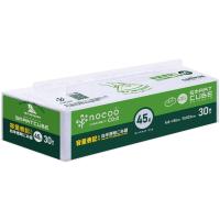 日本サニパック nocoo ゴミ袋 45L 白 半透明 30枚 0.023 【 容量表記 】 SC LLD+CC CHT45 | ファミリー生活館