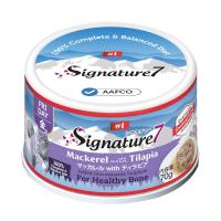 ファンタジーワールド Signature7 シグネチャー7 CAT ピュアマッカレルwithティラピア(金) 70g (64605871) | ペットファミリー アニマルボンズ