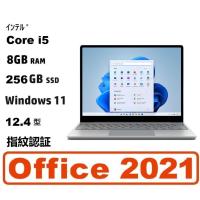 新品 マイクロソフト(Microsoft) ノートパソコン マイクロソフト Surface Laptop Go 2 8QF 8QF-00040 8QF00040/i5/256G/8G/Win 11/MS Office 2021 プラチナ | 販売大玻璃
