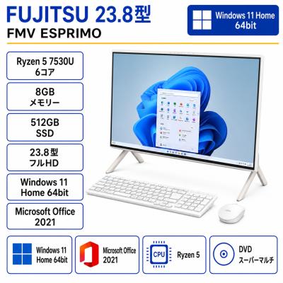 fmvf60h3w（デスクトップパソコン） | スマホ、タブレット、パソコン