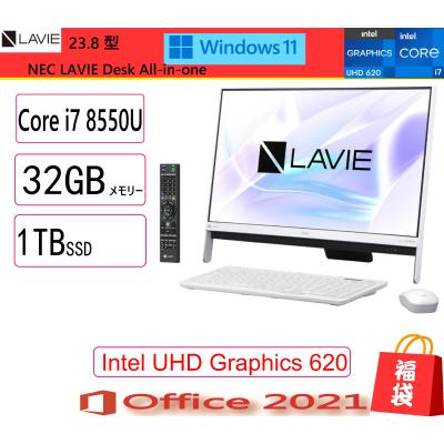 中古一体型パソコン NEC GD277DEAA Windows11+office LaVie 中古パソコン デスクトップ 一体型 4K NEC LAVIE Direct