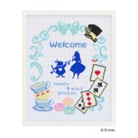 結婚式 ウェルカムボード 手作り キット 不思議の国のアリス ディズニー プリンセス 刺繍 クロスステッチ ハンドメイド 受付 yp | ギフトと雑貨ファンメアリー Yahoo!店