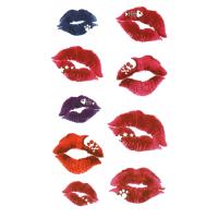 タトゥーシール 唇 Kiss キスマーク 17x10cm ハロウィン 仮装 コスプレ Hm541 Hm541 スターショップ 通販 Yahoo ショッピング