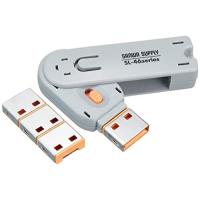 サンワサプライ USBコネクタ取付けセキュリティ SL-46-D | Fantasy Shop