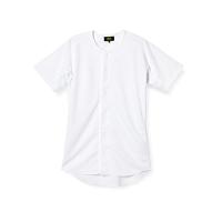 ゼット(ZETT) 少年野球 ユニフォーム メカパン ジュニアニットフルオープンシャツ ホワイト(1100) 140 BU2281S | Fantasy Shop
