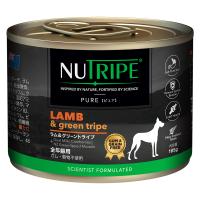 ラム＆グリーントライプ 185g 全年齢用 ドッグフード NUTRIPE PURE ニュートライプ ピュア | ファンタジーワールド