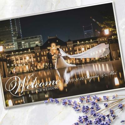 結婚式や玄関等に♡ウェルカムボード ウェルカムボード 玄関（キッチン、日用品、文具）のおすすめ人気商品