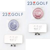 23区ゴルフ 23区GOLF メンズ レディース ロゴ&amp;チェック柄マーカー ゴルフウェア 2024春夏新作 通常販売価格:3960円 | ファッションスペースヨコヤ