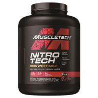 【国内品】Muscletech(マッスルテック) ニトロテック 100%WHEY GOLD ホエイゴールド ダブルリッチチョコレート 2.27kg | FateFloria
