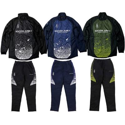 ３日間限定値下げ‼️SOCCERJUNKYパデットジャケット・パンツ(中綿)　上下 パ（SoccerJunky／スポーツ用品）（色：ネイビー系）のおすすめ人気