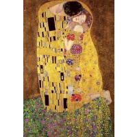 クリムトの名画 接吻（せっぷん） ポスター〔新品〕 PP-30540