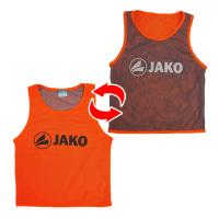 リバーシブルビブス  ジュニアサイズ(ネオンオレンジ/グレー)(JAKO/ヤコ)(2618-19) | サッカーショップ fcFA