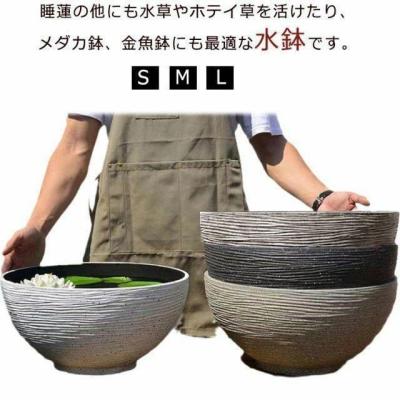 睡蓮鉢 メダカ 40センチの商品一覧 通販 - Yahoo!ショッピング