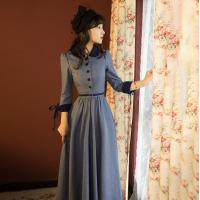 英国のお嬢様のように着ているクラシック一品 ワンピース マキシワンピース ロングワンピース ロングドレス トレロ マキシ 長袖 チェック Feecqwe3659 フェリータ 通販 Yahoo ショッピング