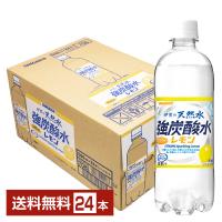 サンガリア 伊賀の天然水 強炭酸水レモン 500ml ペットボトル 24本 1ケース 送料無料 | FELICITY Beer&Water
