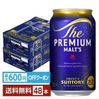 【先着順 最大600円OFFクーポン取得可】ビール サントリー ザ プレミアムモルツ 350ml 缶 24本×2ケース（48本） 送料無料 | FELICITY Beer&Water