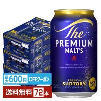 【先着順 最大600円OFFクーポン取得可】ビール サントリー ザ プレミアムモルツ 350ml 缶 24本×3ケース（72本） 送料無料 | FELICITY Beer&Water