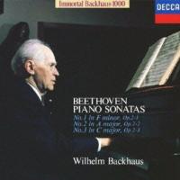 CD/ヴィルヘルム・バックハウス/ベートーヴェン:ピアノ・ソナタ第1・2・3番 (限定盤) | Felista玉光堂