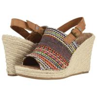 トムス TOMS レディース ヒール シューズ・靴 Monica Cherry Tomato Global Woven 