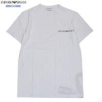 箱なし エンポリオアルマーニ Tシャツ EMPORIO ARMANI メンズ ブランド "アンダーウェアライン" ブランドロゴ クルーネック 半袖 白 1007BE 送料無料 | フラワー