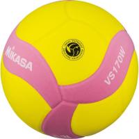 バレーボール 5号球 バレーボール MIKASA バレー 5号 VS170WYP FIVB公認スマイルバレー5号 (MKS) (Q41CD) | フィールドボス