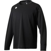 ロングTシャツ メンズ 長袖シャツ メンズ カットソー メンズ ワンポイントロングスリーブシャツ ブラック (DES) (Q41CD) | フィールドボス