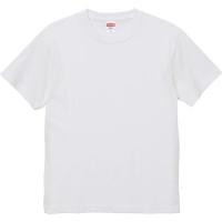 Tシャツ 無地 半袖 無地 トップス 6.0ozオープンエンドヘヴィーウエイトTシャツ ホワイト (UNA) (Q41CD) | フィールドボス