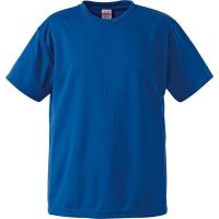 Tシャツ 無地 半袖 無地 トップス 4.1oz ドライアスレチックTシャツ コバルトブルー (UNA) (Q41CD) | フィールドボス