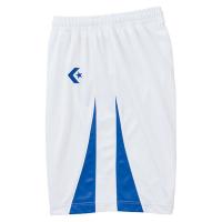 バスケ パンツ バスパン ハーフパンツ ゲームパンツ ホワイト/Rブルー (CON) (Q41CD) | フィールドボス