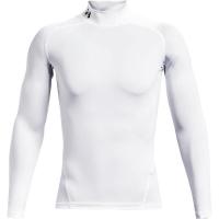 アンダーシャツ メンズ ロングTシャツ トップス メンズ (メール便発送) UA HG Armour Comp Mock LS WHITE/BLACK (UDR) (Q41CD) | フィールドボス