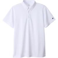 ポロシャツ メンズ Tシャツ メンズ 半袖 メンズ (メール便発送) メンズ ボタンダウン 半袖ポロシャツ ホワイト (JSC) (Q41CD) | フィールドボス