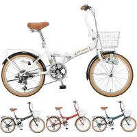 自転車 おしゃれ 自転車 20インチ 折りたたみ自転車 ファスターFDB206 (CAG) (Q41CD) | フィールドボス