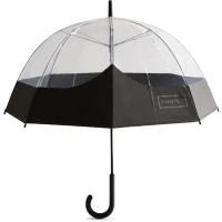 傘 かわいい 傘 おしゃれ 透明傘 UAU7019UPM-BLK TRANSPARENT MOUSTACHE BUBBLE UMBRELLA BLACK (HUN) (Q41CD) | フィールドボス